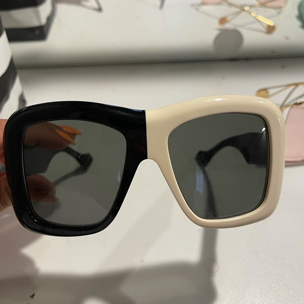 Gucci half and half sunglasses